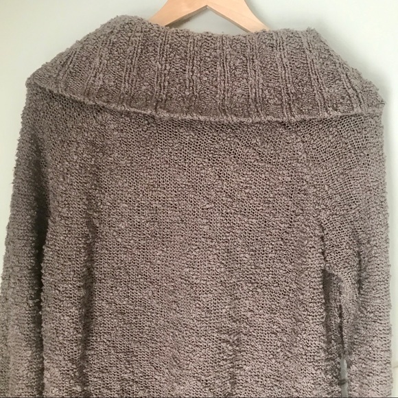 Anthropologie Moth Nubby Chunky Cowl Knit Sweater - Picture 16 of 16